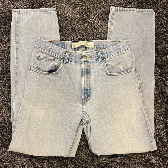 🍒MEN’S ARIZONA LIGHT WASH DENIM JEANS SIZE 33x34🍒 - Picture 1 of 8